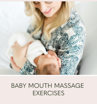 Infant Tongue Tie Resources - Suck Training Exercises